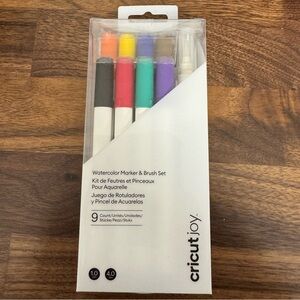 Cricut Joy Watercolor Marker & Brush Set - Vibrant Colors